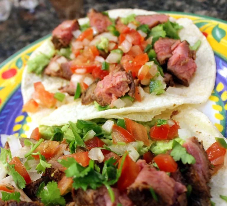 Tacos Carne Asada with Mojo Marinade