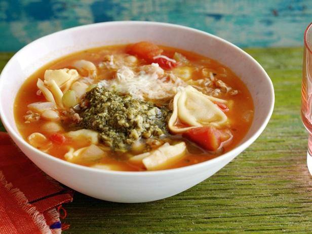 Sausage, White Bean and Tortellini Soup