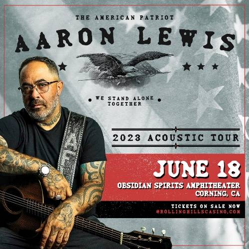 AARON LEWIS JUNE 18 IN CORNING!