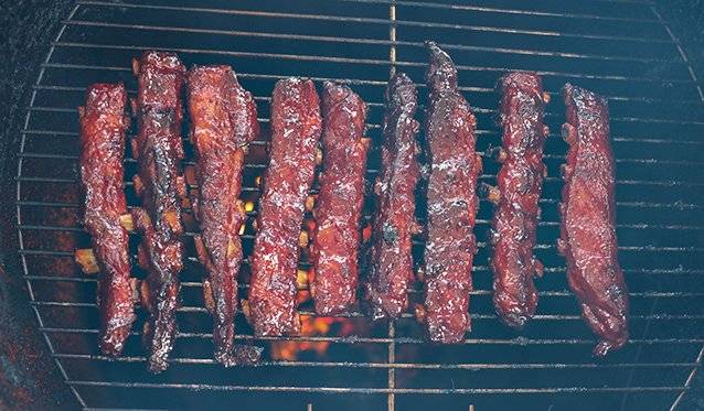 Smoked, Sweet and Sticky Riblets