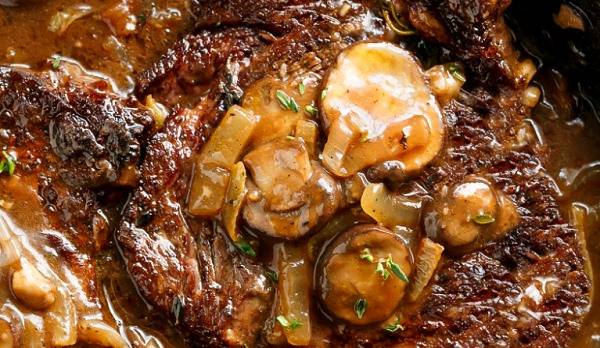 Salisbury Rib-Eye Steaks