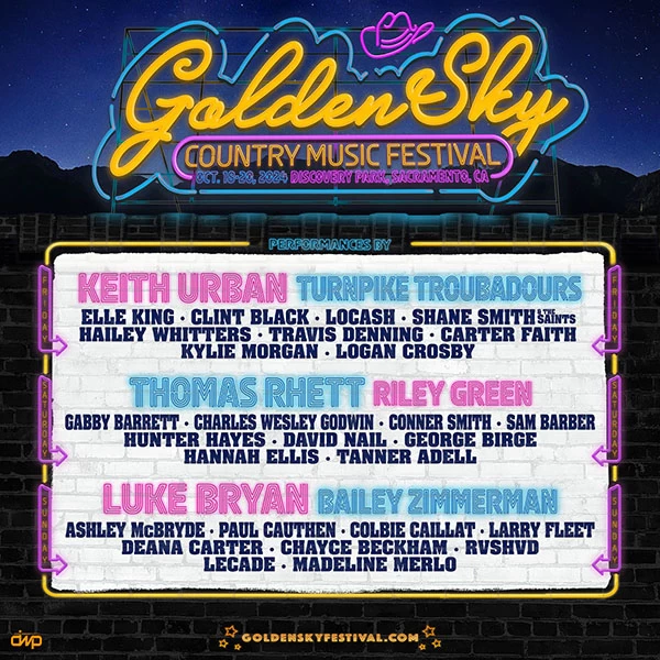 Golden Sky 2024 Line Up!