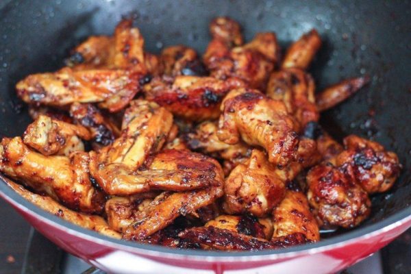 Delicious-Stovetop-Honey-Chicken-Wings-4