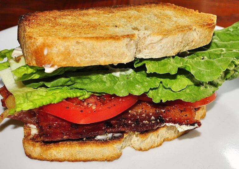 BLT with Garlic Aioli