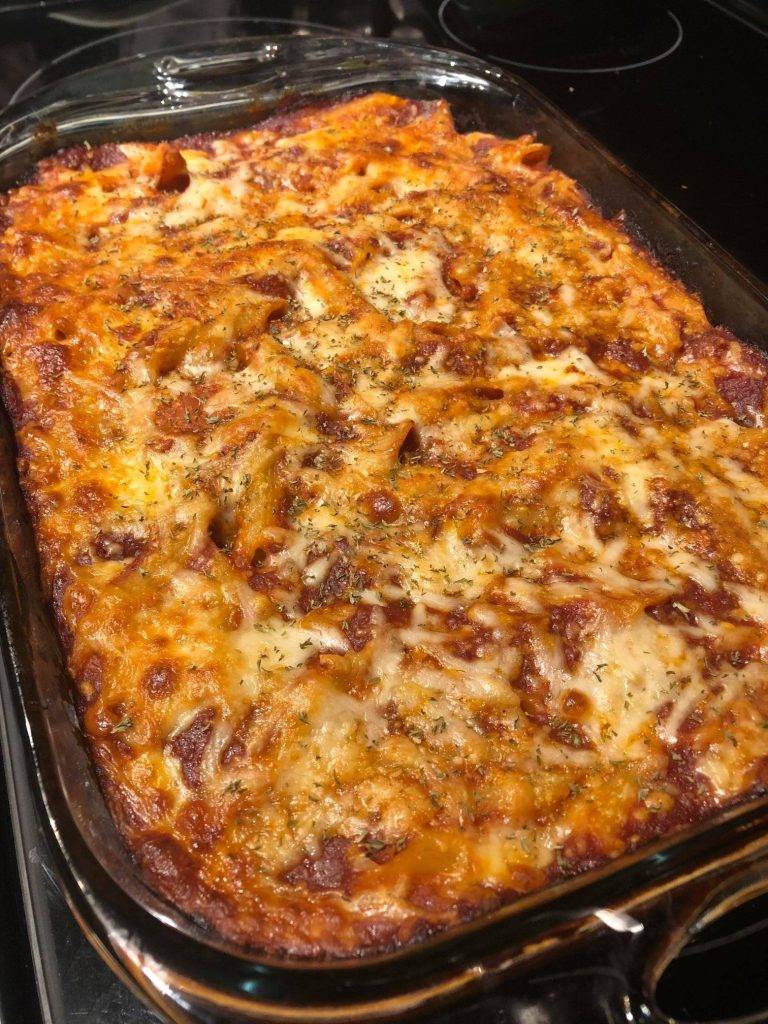 Baked Italian Sausage Ziti