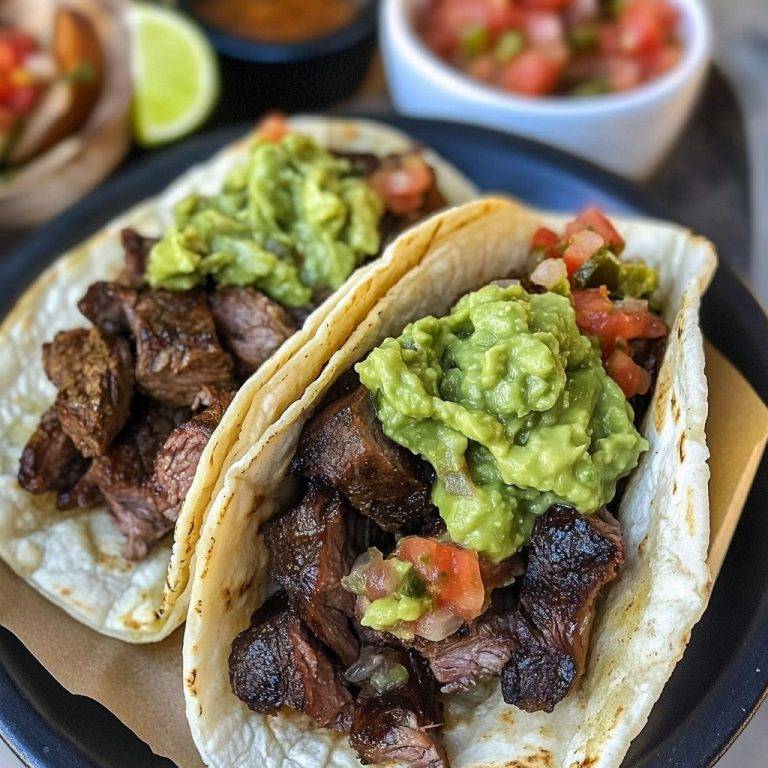 Carne Asada Street Tacos and Mexican Rice