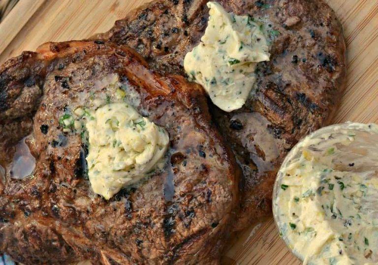 Cowboy Steak and Jack Daniels Butter