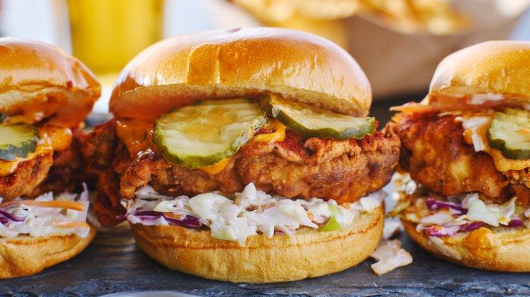 Nashville Hot Chicken with Cole Slaw