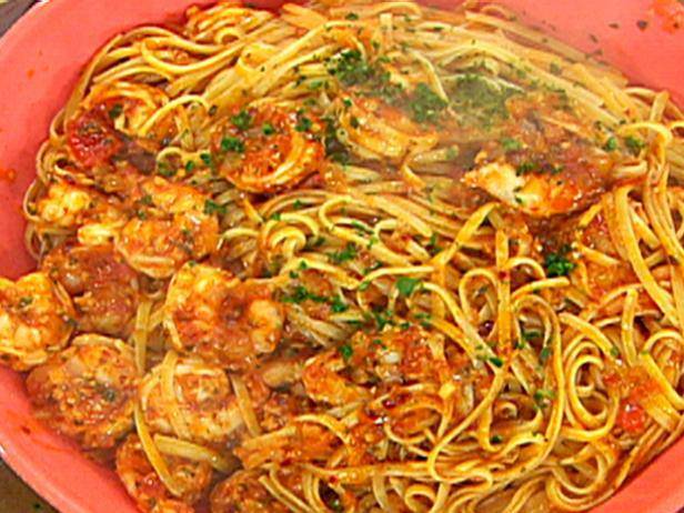 Shrimp Fra Diavolo (Brother Devil) and Pasta