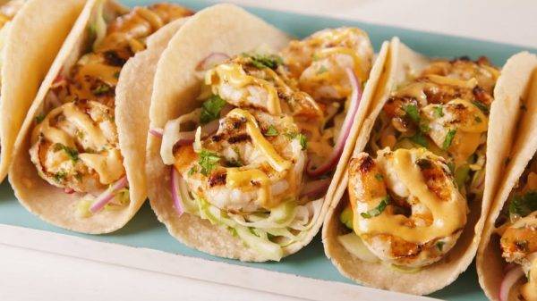 shrimp tacos