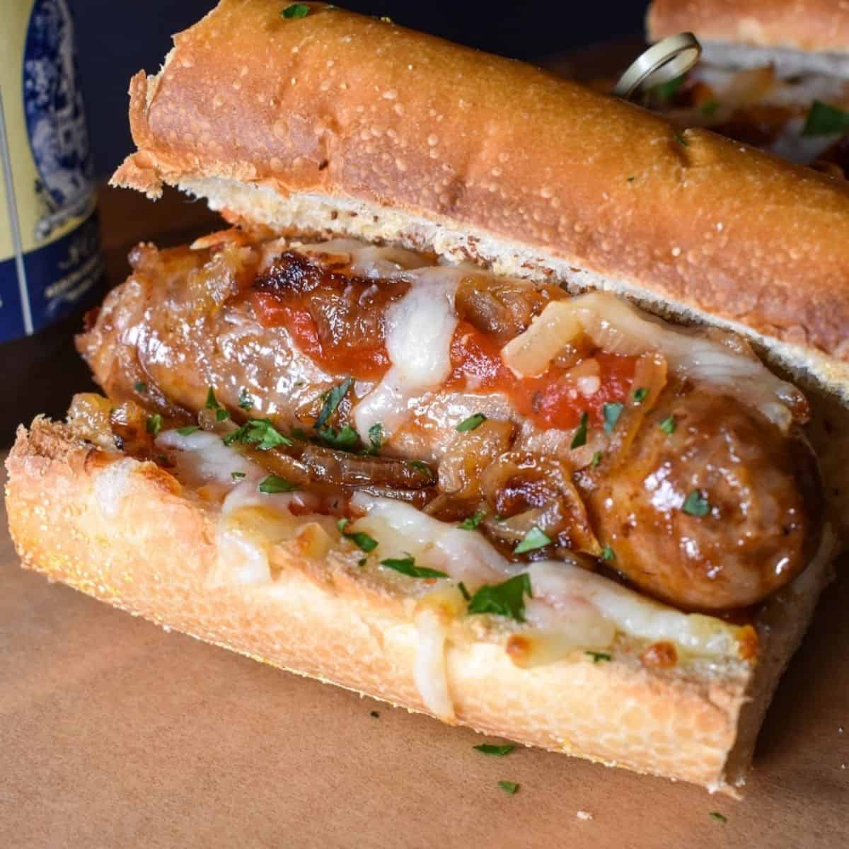 Italian Sausage Sandwich