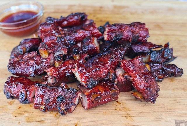 Smoked, Sweet and Sticky Riblets