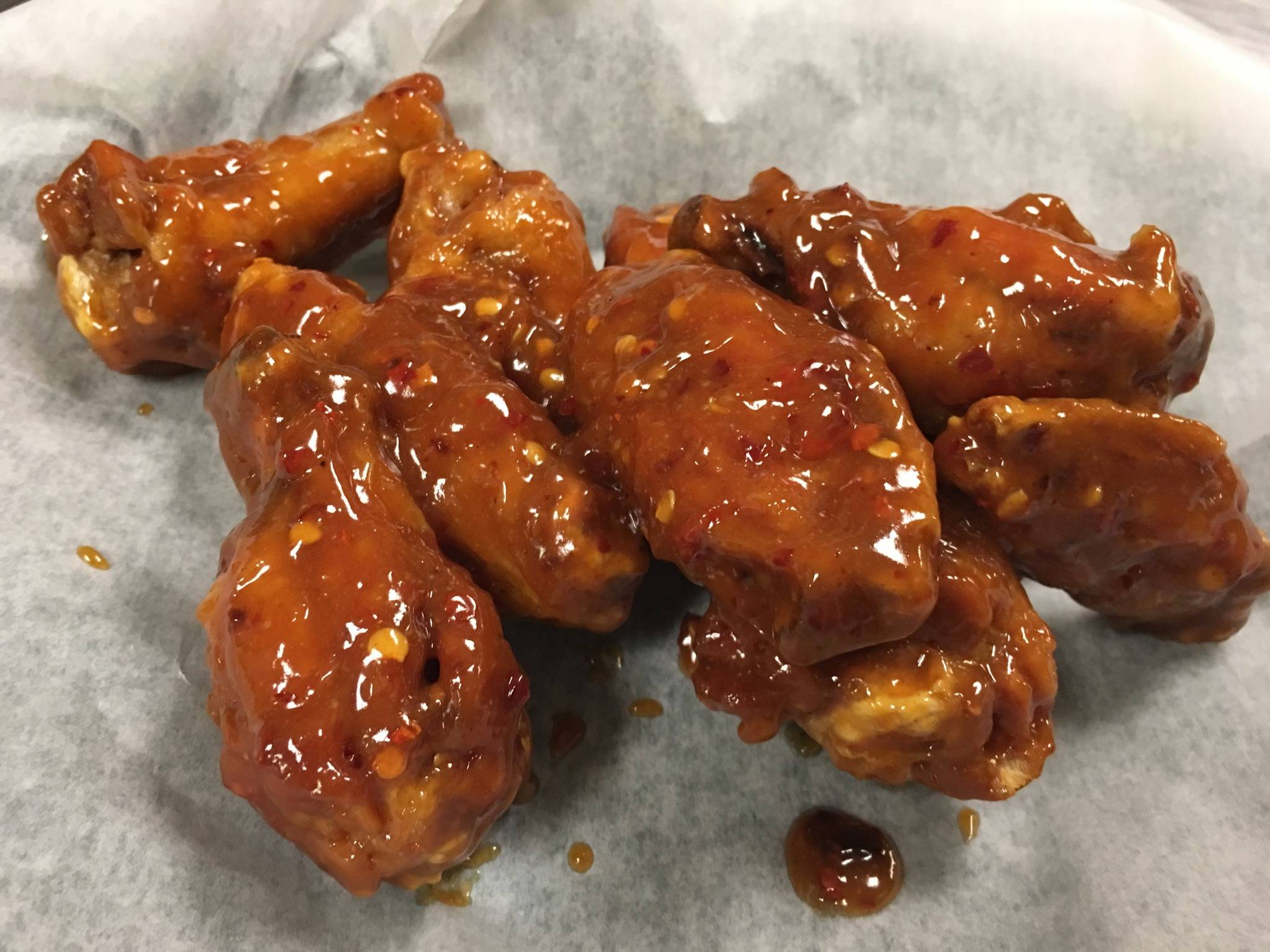 Spicy Peanut Butter Wings