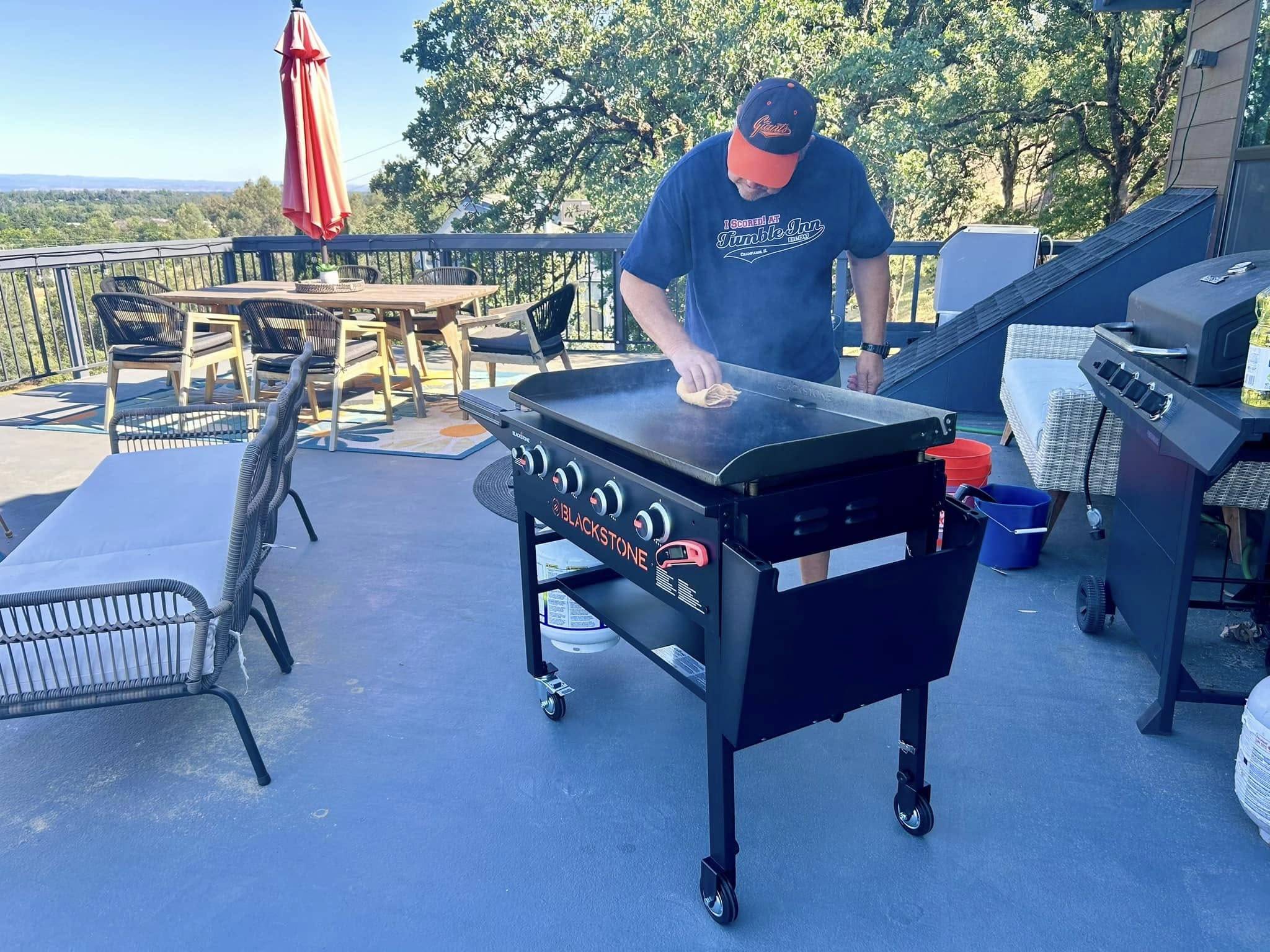 Steak Fajitas on the Blackstone
