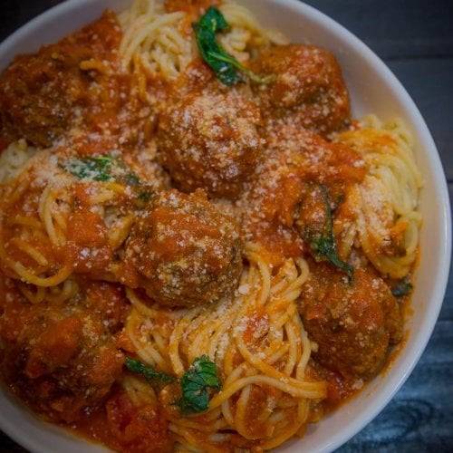 Tappan Out Spaghetti & Meatballs