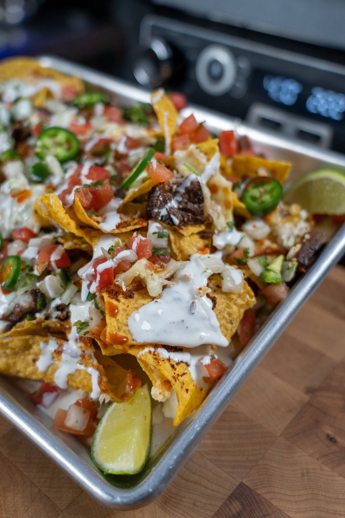 Grilled Tri-Tip Nachos