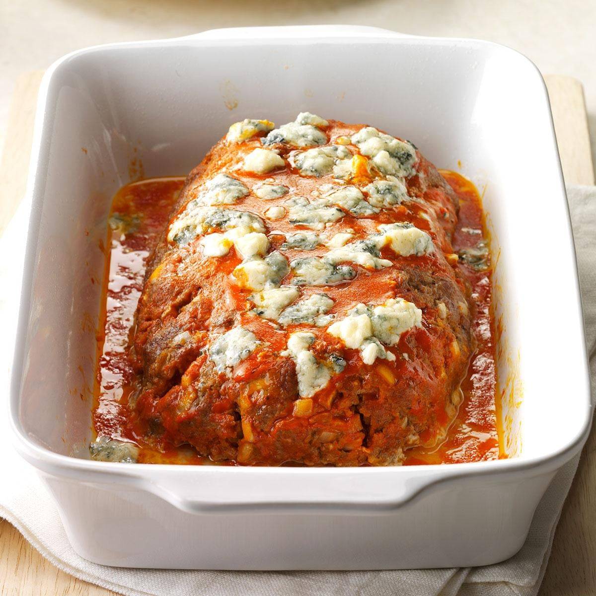 Buffalo Blue Cheese Meatloaf