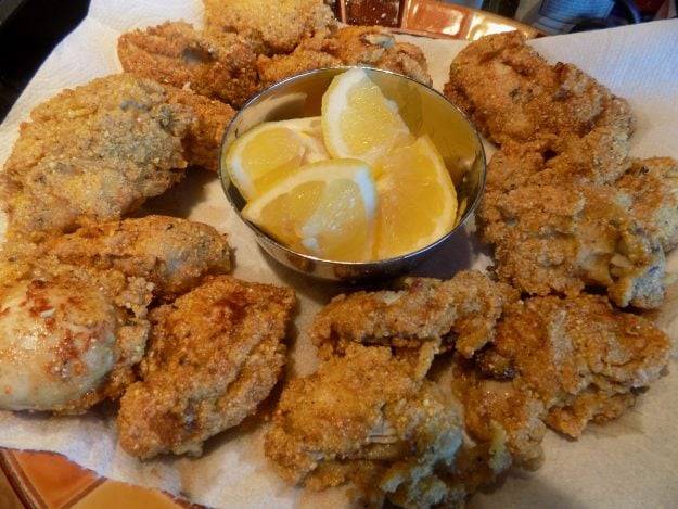 Fried Oysters with a Creole Remoulade