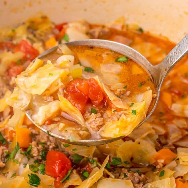 Cabbage and Sausage Soup