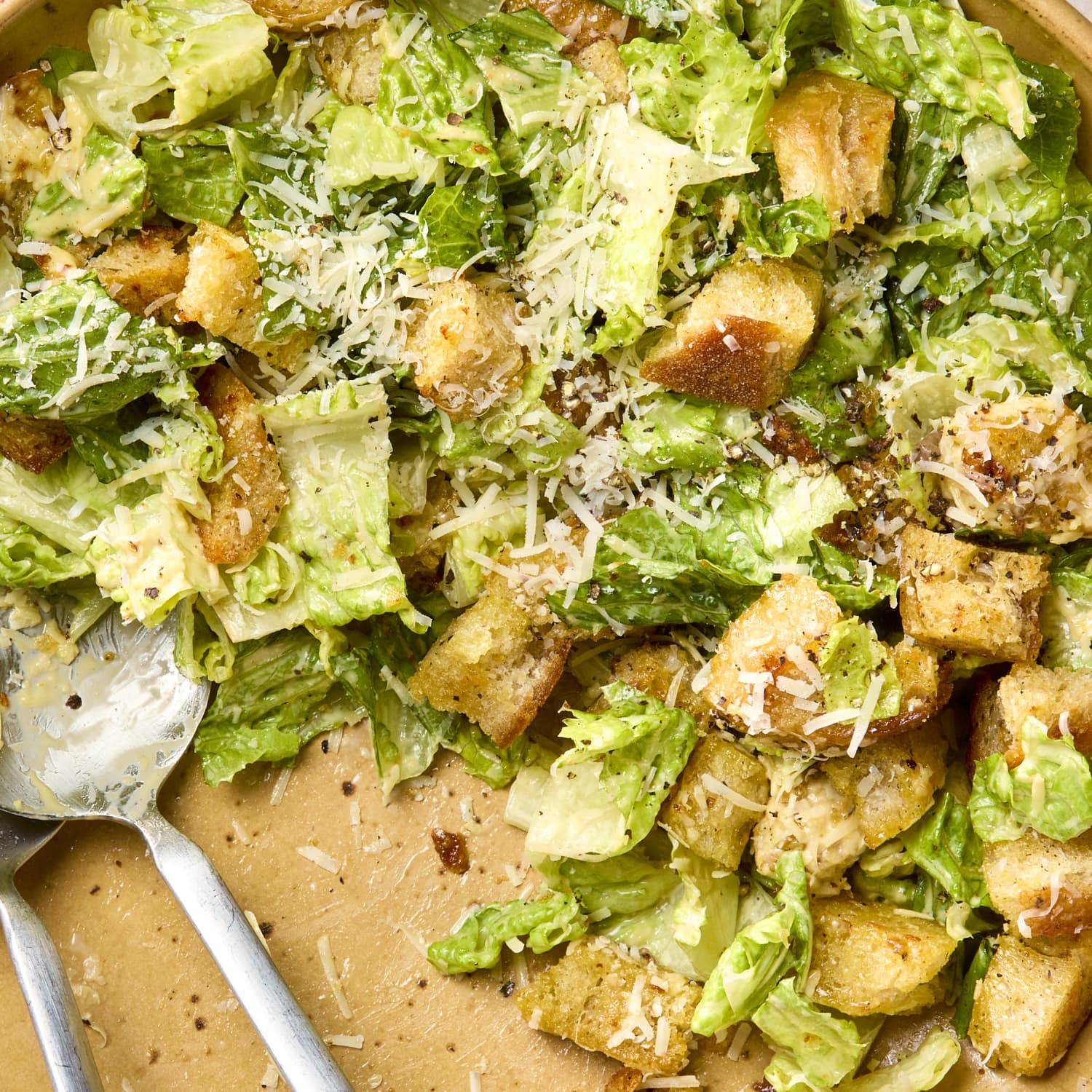 Caesar Salad From Scratch