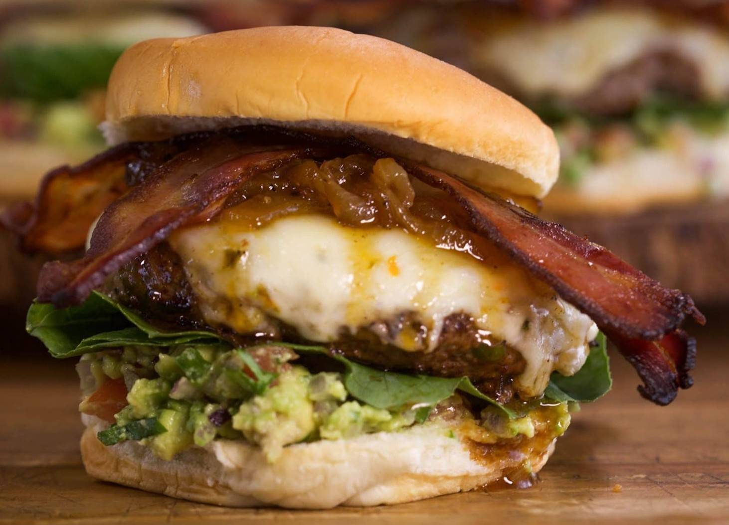 Jalapeno Bacon Blue Burger