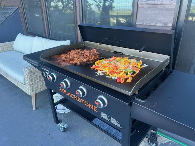 Steak Fajitas on my Blackstone