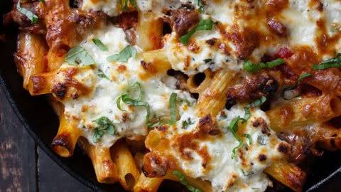 Baked Pasta with Sausage and Ricotta