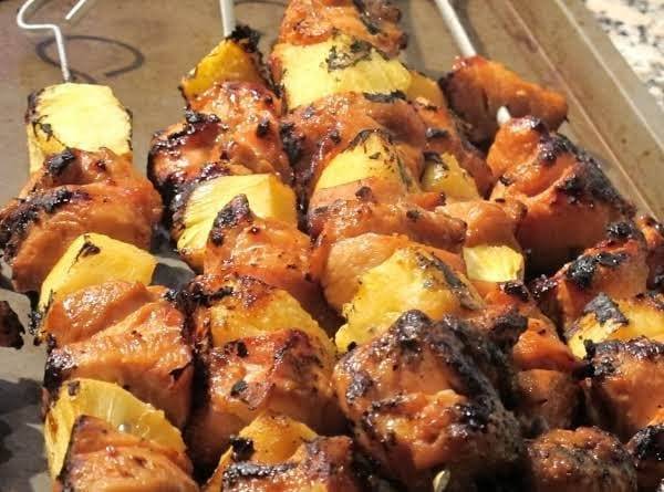Chicken and Pineapple Kebabs