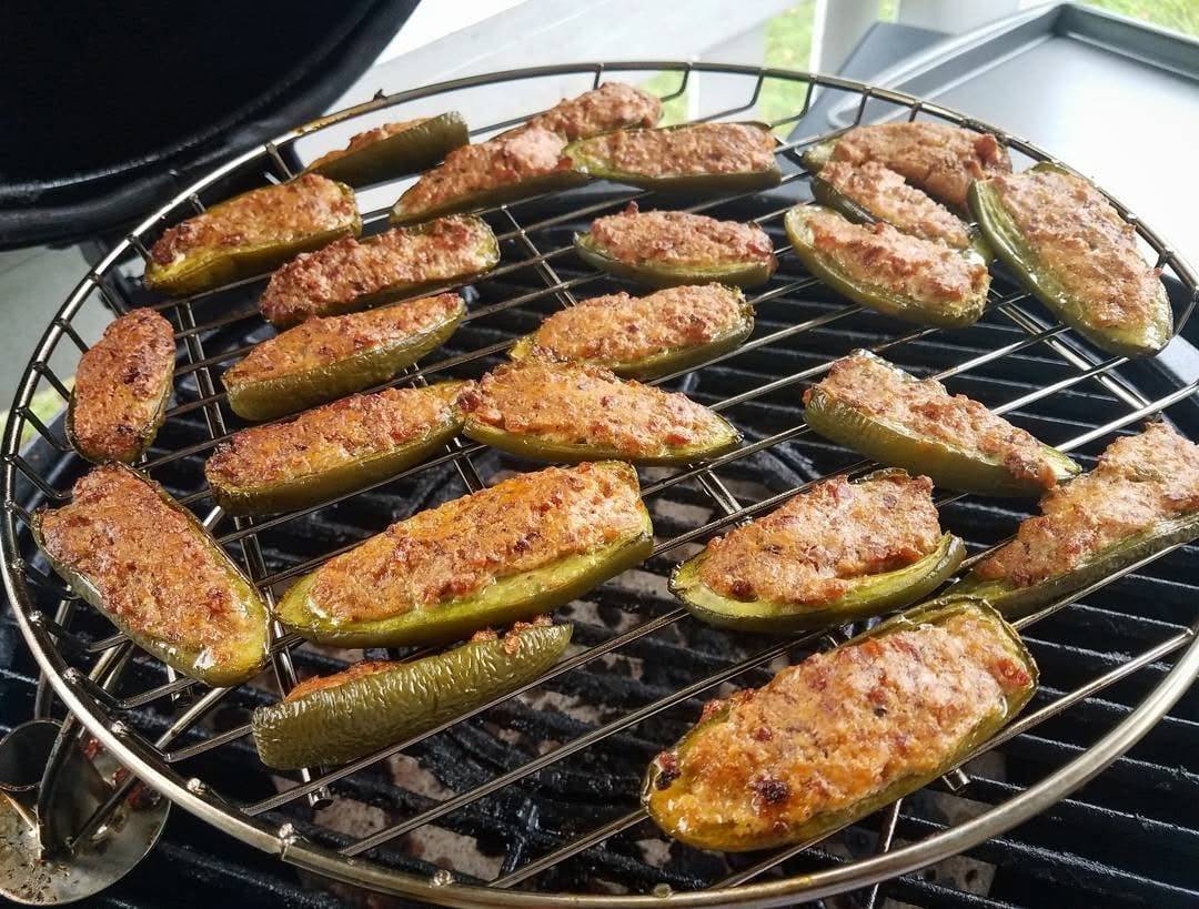Smoked Gouda-Chorizo Jalapeno Poppers and Mexican Tri-Tip